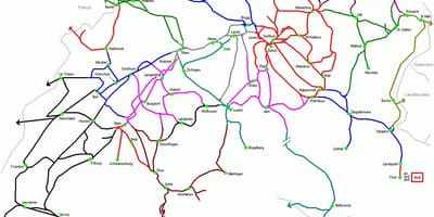 İsviçre tren istasyonu haritası 